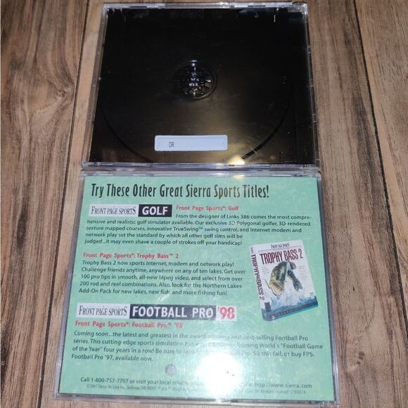 Monopoly Casino Vegas Edition & Front Page Sports Baseball Pro '98 PC CD. - Picture 4 of 6